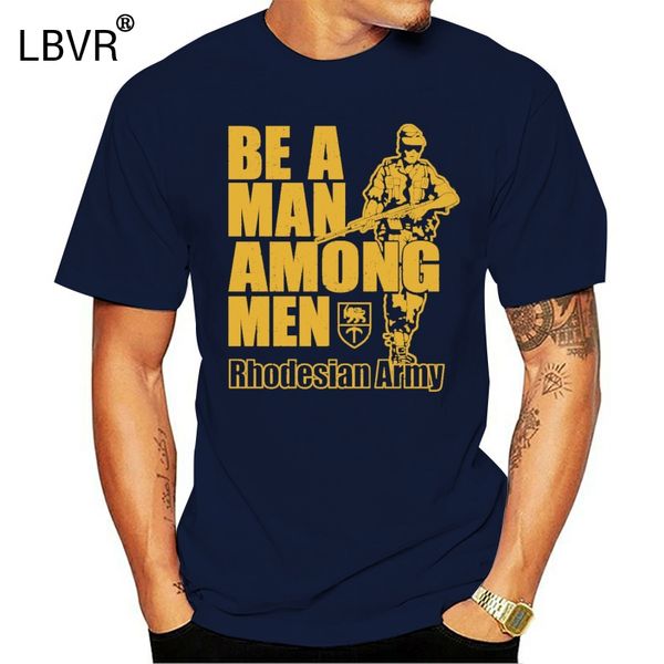 

men tshirt be a man among men rhodesian army recruitment poster yx785 product t shirt printed t-shirt tees top