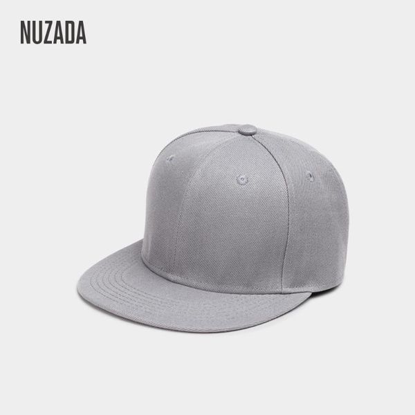 

brand nuzada hip hop hats men women baseball caps snapback solid colors cotton bone european style classic fashion trend, Blue;gray