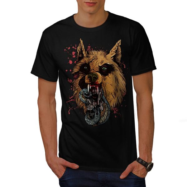 

гиена beast wild мужские футболки отпечатано tee