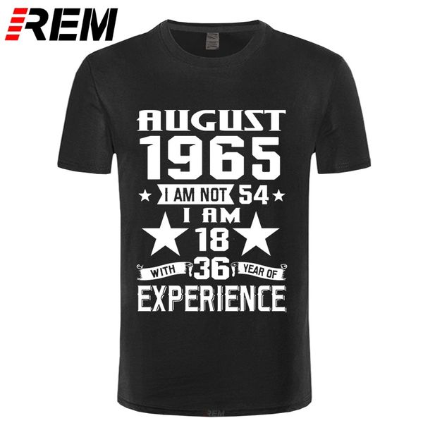 

rem t shirt printed casual fashion 1965 shirt men's short sleeve t shirt