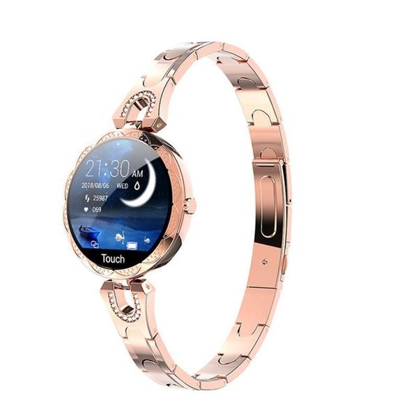 

ak15 woman s smart bracelet heart rate blood pressure sleep quality detection pedometer ip67 waterproof fashion smart watch
