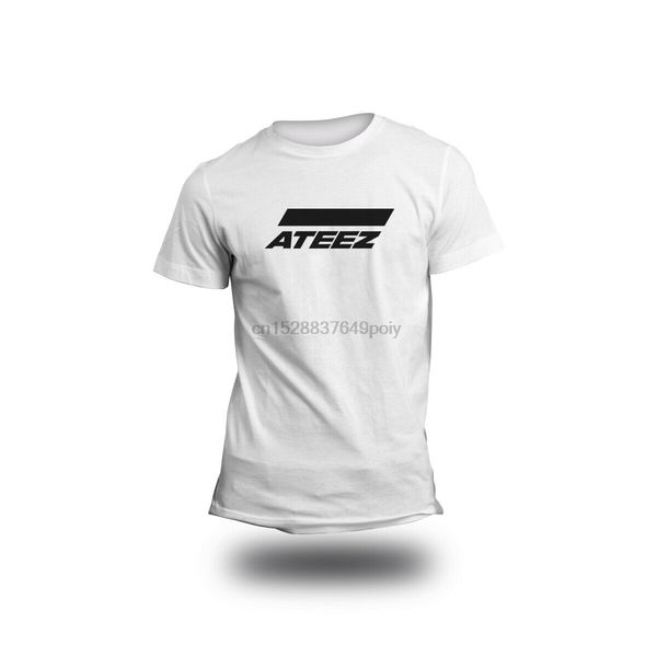 

ateez корейский мальчик группы white t shirt