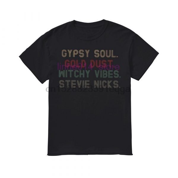 

brand men shirt gypsy soul gold dust witchy vibes stevie nicks shirt