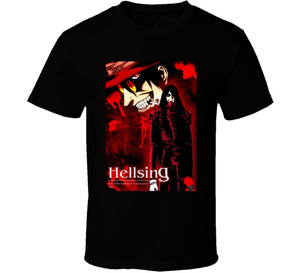 

new hellsing anime tv show poster men's t-shirt size s-2xl tee shirt
