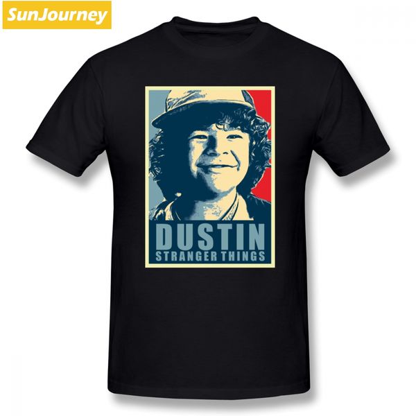 

stranger things men t shirt new style leisure big size cotton short sleeve men's clothes