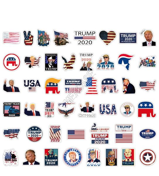 

дональд трамп 2020 автомобилей наклейки poster бампер наклейка флаг keep america марка great таблички для автомобилей стайлинг автомобиля па