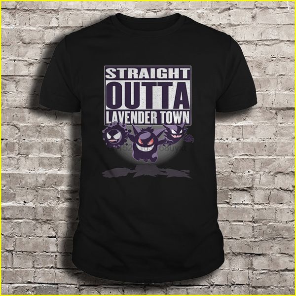 

men t shirt straight outta lavender town women t-shirt