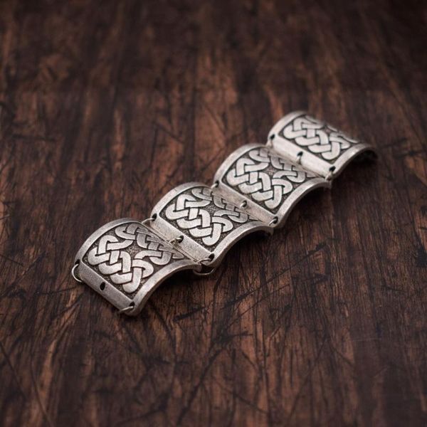 

men celtic knot bracelet irish bracelet celtic symbol jewelry bracelets & bangles male vikings norse nordic, Black