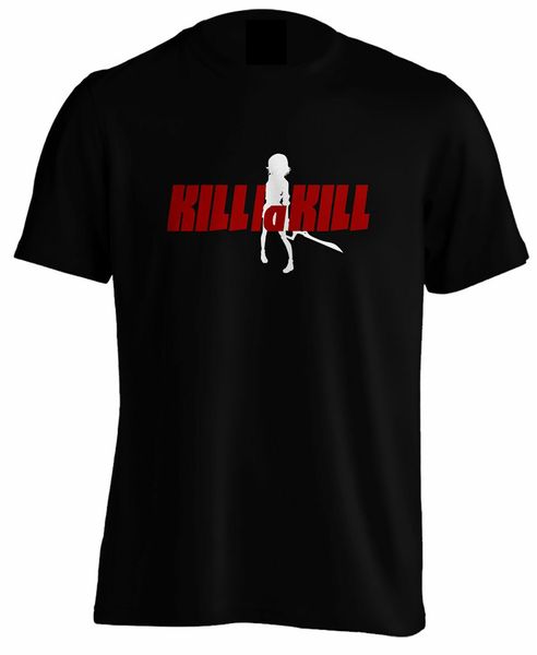 

убить la убить логотип ryuko matoi аниме манга футболка tee printed tee shirt
