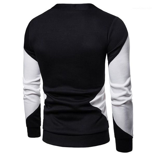 

длинные рукава свитера контрастность цвет мужской фитнес тонкий вскользь одежды mens конструктора кардиган свитера v шеи, White;black