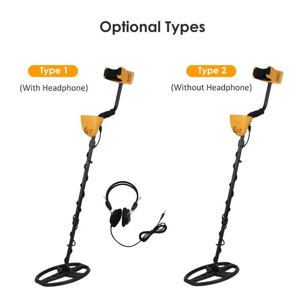 

metal detector underground metal finder inductor gold treasure seeker w/ lcd display 5 finding modes preicse positioning