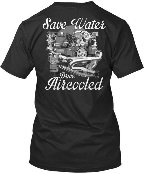 

drive aircooled double sided save water premium tee t shirt