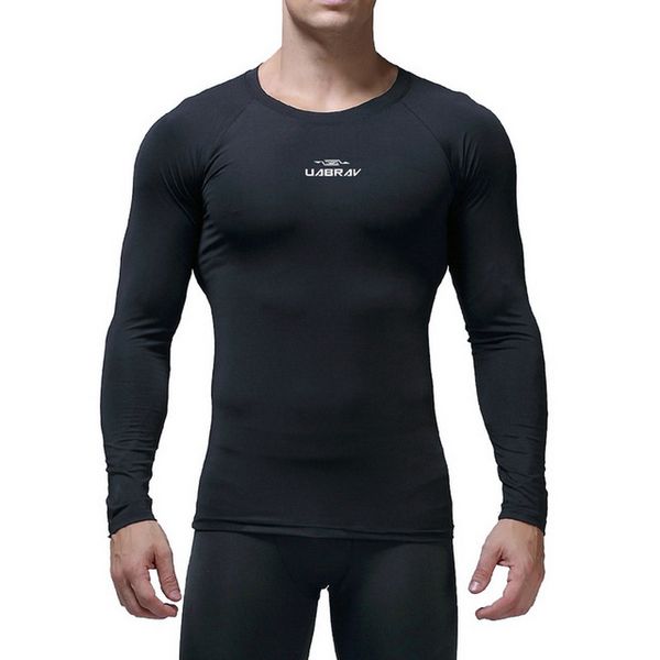 

outdoor t-shirts men sports long sleeves running jogging sportswear gym fitness exercise training workout tights breathable, Gray;blue