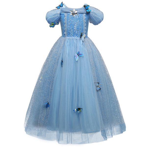 

4 10 14years christmas fancy girls halloween princess dress cosplay kids party girl dress winter children's costume, Red;yellow