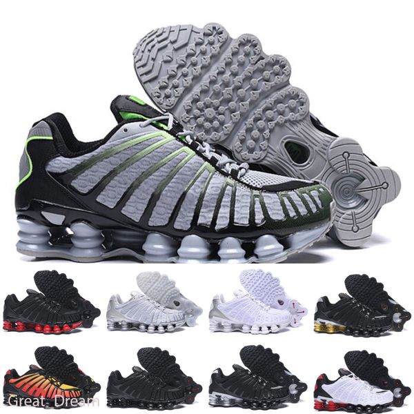 

new arrival tl running shoes black gold clay orange triple silver sunrise university red white mens trainers sports sneakers 40-46