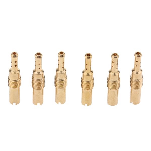 

6pcs slow/pilot jet kit for pwk keihin oko cvk 32 35 38 40 42 45
