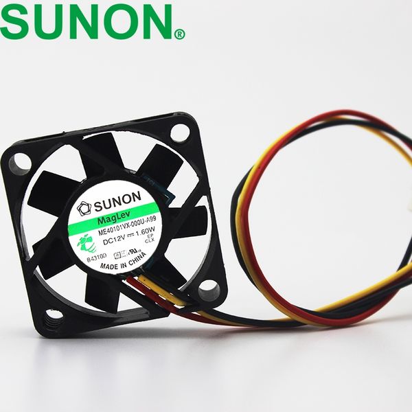 

1pcs me40101vx-000u-a99 dc 12v 1.60w mini cooling fan 40mm 40*40*10mm