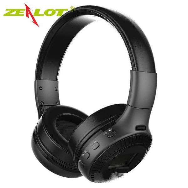 

heap bluetooth earphones & headphones zealot b19 wireless bluetooth headset stereo headphones with fm radio earphones with microphone for