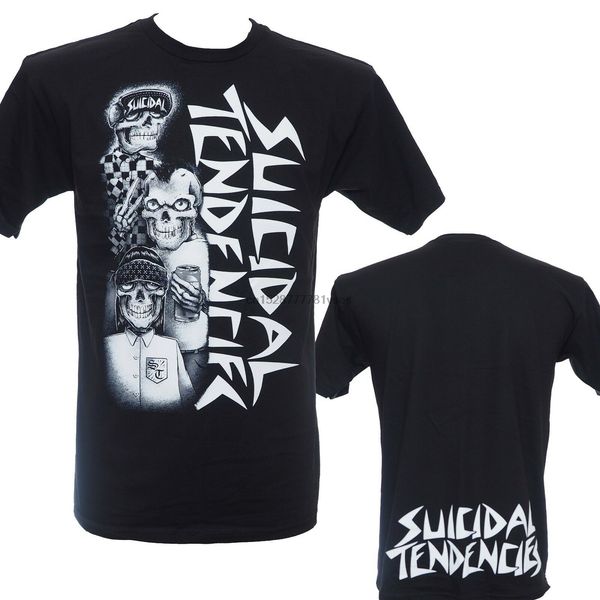 

suicidal tendencies - tres vatos - official t-shirt men t shirt 100% cotton print shirts