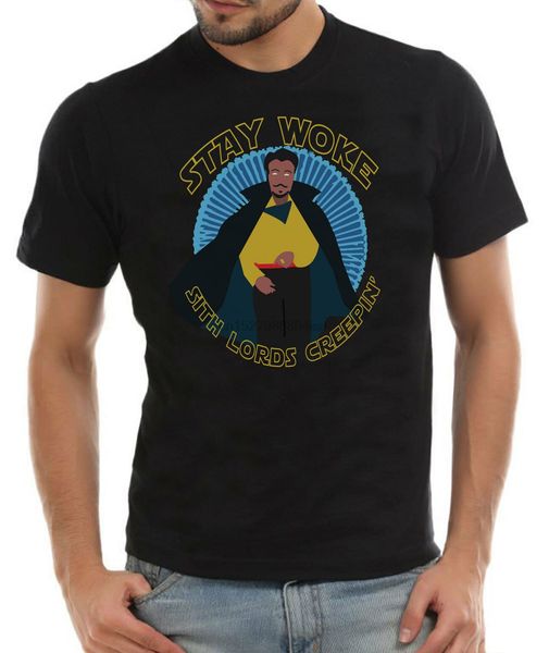 

lando calrissian childish gambino soft t-shirt movie film fan stay woke
