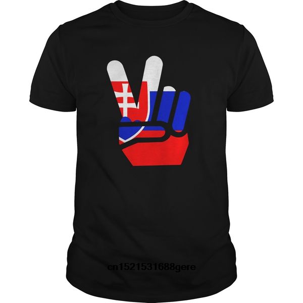 

funny t shirt slovakia fingers flag t-shirt tshirt men tee