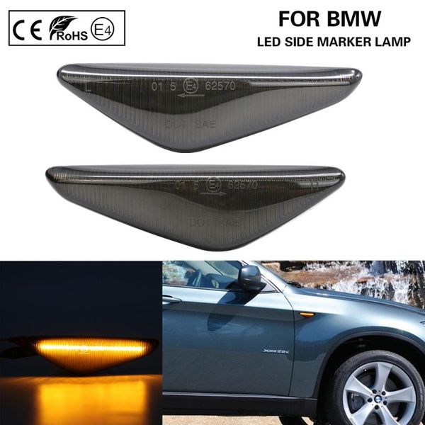 

копченая led side marker light lamp amber для e70 x5 e71 x5 e72 x6 f25 x3
