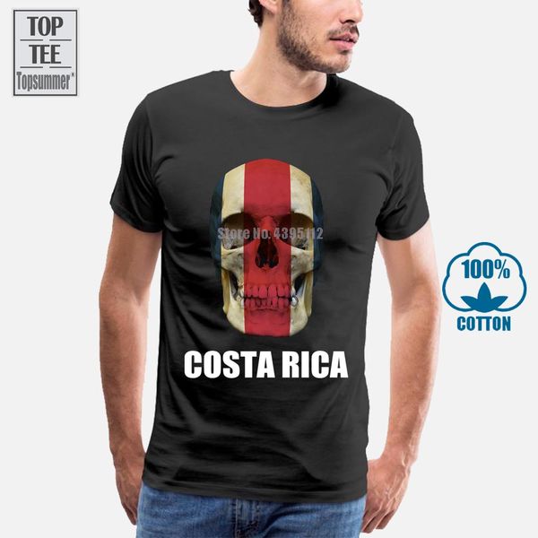 

costa rica flag costa rica footballer fan jersey men funny o neck short sleeve cotton t-shirt