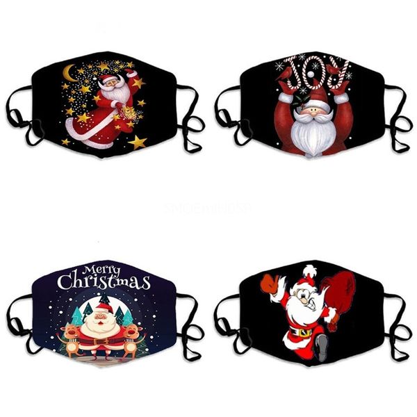 

cartoon pattern solid black face mask cute print half face mouth masks outdoor cycling mask#481