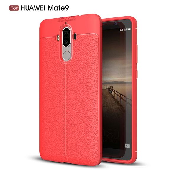 

retro leather case for huawei mate 9 cover luxury silicone bumper soft tpu leather case phone case cover