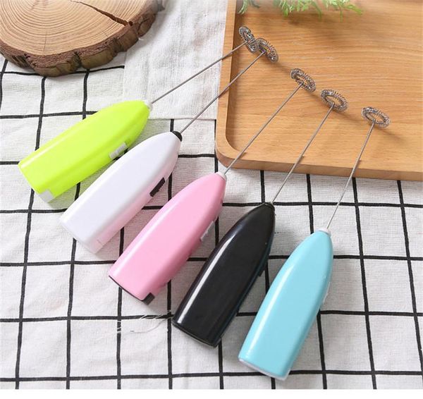 

new electric milk frother automatic cream whipper coffee shake mixer electric hand-held cappuccino coffee egg beater drink blender dhl