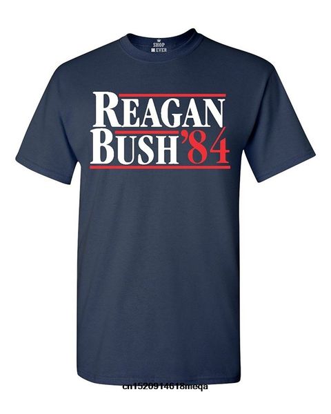

t shirt reagan bush 84 t-shirt republican presidential campaign shirts
