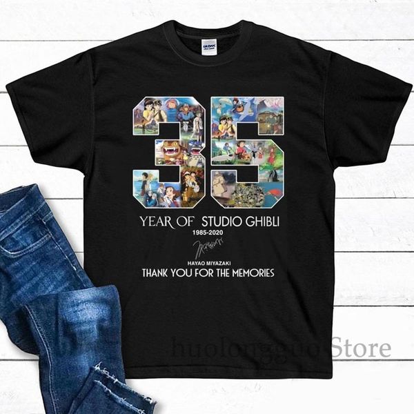 

35 years of studio ghibli thank you for the memories t shirt - подарки для мужчин и женщин одежда