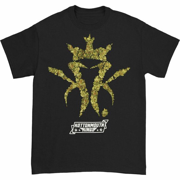 

kottonmouth kings men's корона почки t-shirt black high quality футболочку