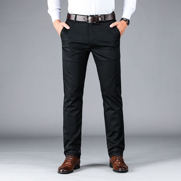 

счетчик качества деловых людей осенью и зимой высокой талии прямой стрейч случайные брюки случайные брюки для мужчин qvd9a, Blue