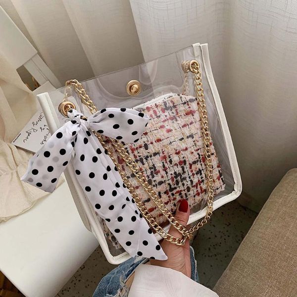 

woman bags weave crossbody shoulder color stitching carteras mujer de hombroy bolsos sac bandouliere femme torebka damska 2020