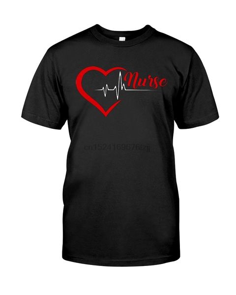 

медсестра heartbeat t-shirt rn подарок tee
