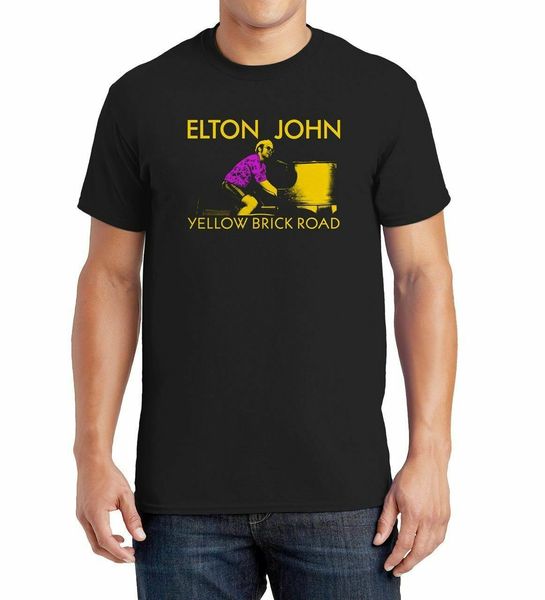 

new elton john farewell tour dates 2020 t-shirt s to 2xl o-neck tee shirts