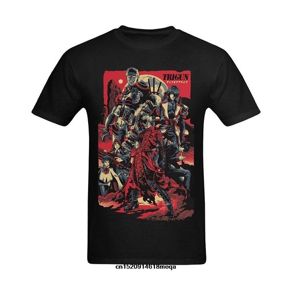 

t shirt trigun poster painting art design men fashion t-shirt