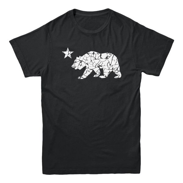 

vintage cali bear california republic retro ca state pride star new summer style printed cotton o neck fit short-sleeve t shirt