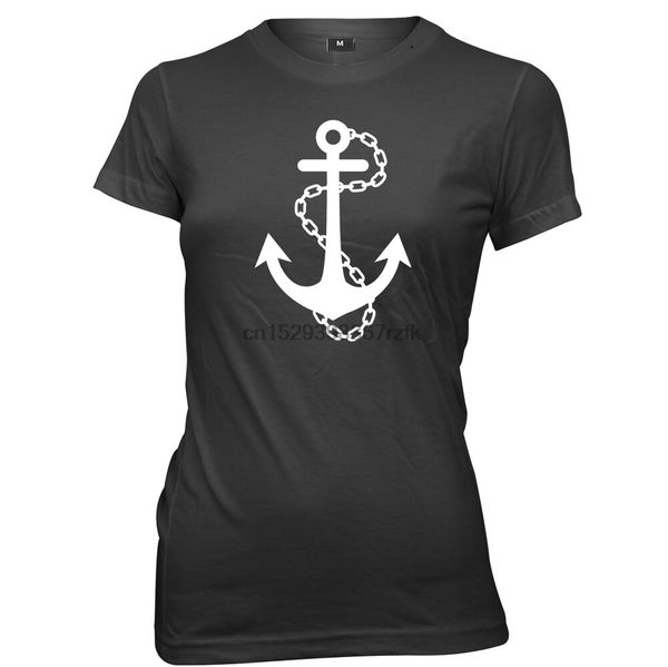 

якорь sailor женщин ladies смешные t-shirt