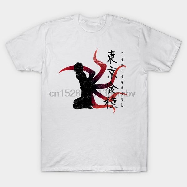 

мужчины тенниска kaneki kagune манга t рубашка женская футболка тройники сверху