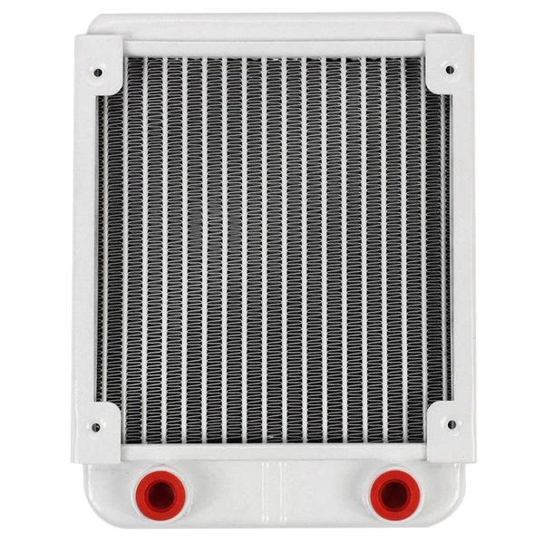 

aluminum water cooling 120mm radiator cpu cooler for 120mm fan g1/4 heat sink exchanger cooled computer