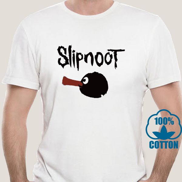 

0538a slipknot pingu t shirts men short sleeve hip hop rock t-shirt punk t-shirt slipknot pentagrama womens summer and blouses