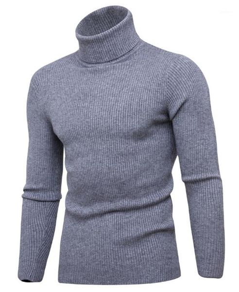 

solid knitted homme sweaters casual slim pullover long sleeve male sweaters turtle neck men sweaters spring warm, White;black