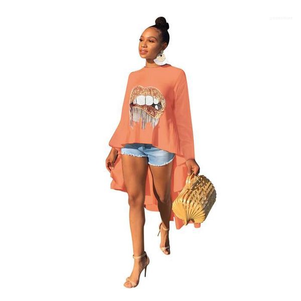 

t shirts long sleeve style new sequins womens luxury designer clothes casual fashion womens designer, White