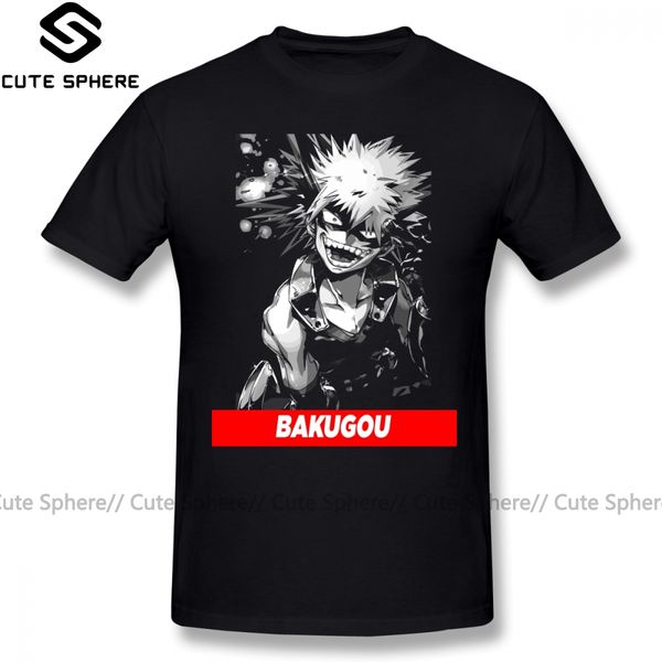 

bakugou t shirt bakugou boku no hero academia t-shirt streetwear plus size tee shirt awesome male short sleeves print tshirt