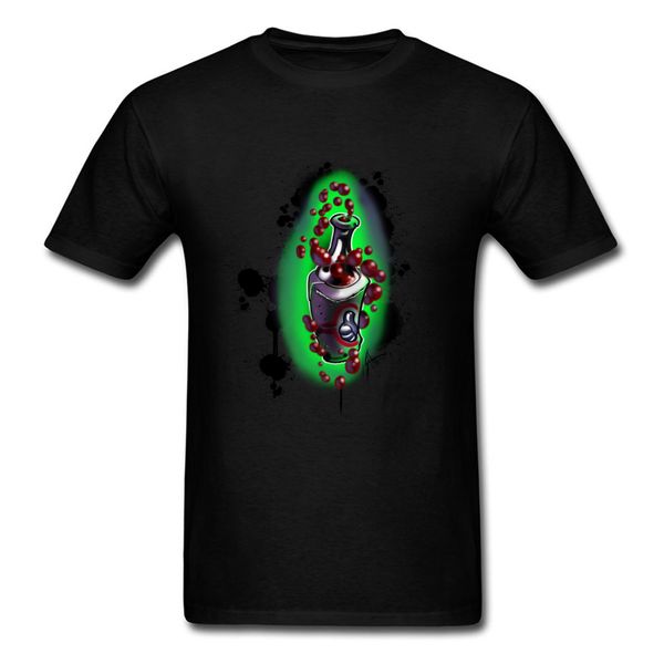 

halloween awesome sauce funny t-shirts 2018 men cartoon t-shirt short sleeve soft cotton material clothing green