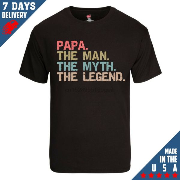 

papa the man the myth the legend t shirt(1