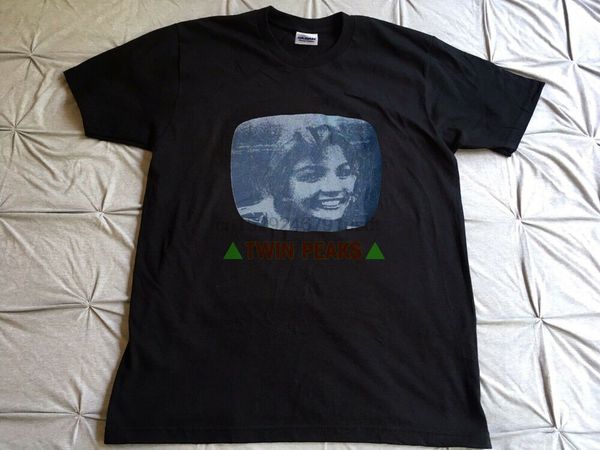 

90s vintage twin peaks t-shirt reprint
