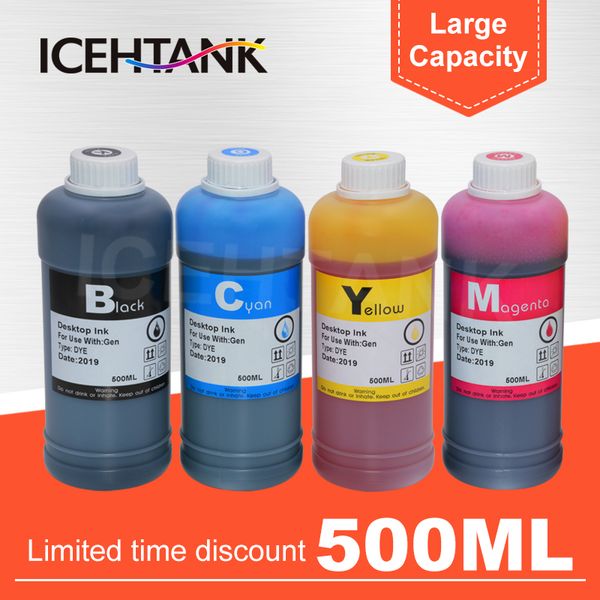 

ink refill kits icehtank 500ml bottle for printer brother 123 223 65 75 3219 xl cartridges